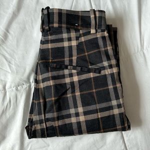 Plaid Slacks
